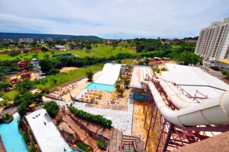 Piazza Diroma - Com Acesso Acqua Park Cn-Go Aparthotel Caldas Novas Exterior photo